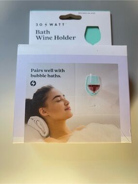 Bath Wine Holder in Mint Green